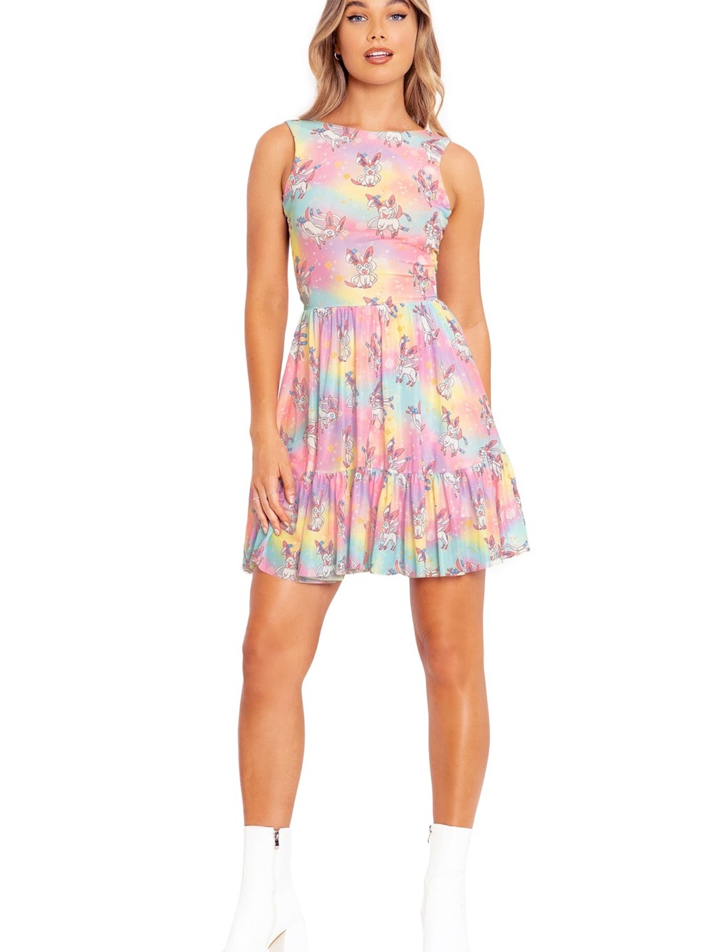 Blackmilk Sylveon Tie-Back Dress